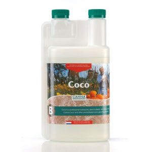 NON DISPONIBLE EN LIVRAISON CANNA Coco A & B est une gamme complète d’engrais professionnels pour la culture des plantes sur coco. Elle contient tous les éléments essentiels pour une croissance et une floraison optimales. En raison des caractéristique