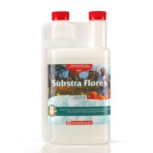 CANNA Substra Flores CANNA Substra Flores est un nutriment professionnel complet pour la phase de floraison des plantes. Il est spécialement conçu pour les milieux de croissance inertes. Avantages de CANNA Substra Flores La composition adéquate des