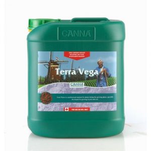 CANNA Terra Vega est un engrais professionnel complet qui permet de subvenir aux besoins de la plante pendant la phase de croissance. Il est spécialement conçu tant pour la culture en intérieur qu'en extérieur, pour la culture en pot ou les mélanges de re