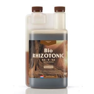 BioRHIZOTONIC est un stimulant racinaire certifié 100 % biologique (OMRI). BioRHIZOTONIC contient plusieurs vitamines différentes, dont la B1 et la B2. Il stimule le développement racinaire (capillaire), les extrémités racinaires et augmente la résistance