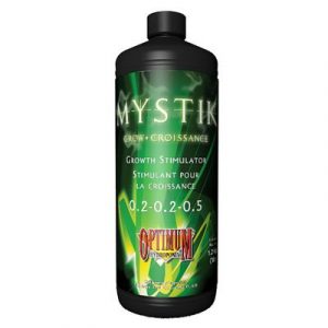 NON DISPONIBLE EN LIVRAISON Optimum hydroponix MYSTIK CROISSANCE 0.2 -0.2- 0.5 accélère le taux d’absorption au maximum, stimulant l’assimilation des nutriments par les plantes. • Stimule la capacité des plantes à absorber les nutriments rapidement, g