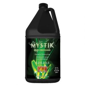 Optimum hydroponix MYSTIK CROISSANCE 0.2 -0.2- 0.5 accélère le taux d’absorption au maximum, stimulant l’assimilation des nutriments par les plantes. • Stimule la capacité des plantes à absorber les nutriments rapidement, garantissant des structures ro