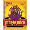 Jungle Juice Bloom fourni aux plantes les niveaux nécessaires de phosphore, de potassium, de magnésium et de soufre pour des fruits plus gros et un meilleur arôme.  Jungle Juice, fertilisant en trois parties, a été spécifiquement formulé pour un usage